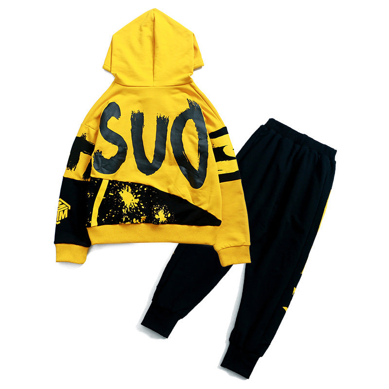 Professional Boy's Hooded Sports Suit