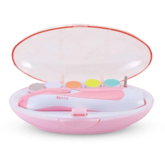 Polisseuse à ongles électrique multifonctionnelle anti-rayures pour bébé