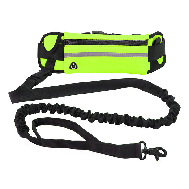 Sport Traction Rope - High Elasticity Anti-Collision Outdoor Running Waist Dog Leash