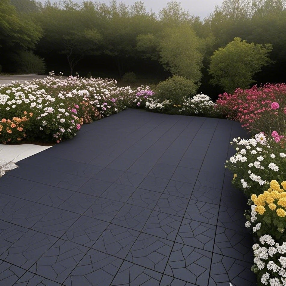 Waterproof, Wear-resistant, DIY Assembly, Garden, Courtyard, Balcony,plastic Flooring