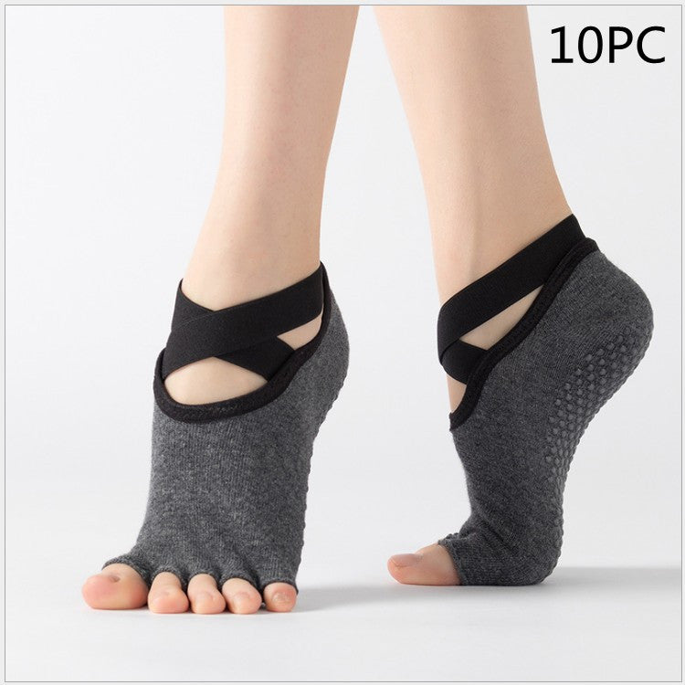 Yoga strumpor fem finger strumpor