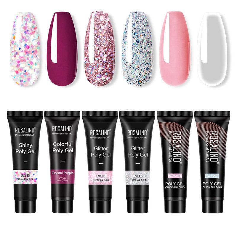 Multi-Color Builder Gel - Professional Nail Extension | 15ml UV/LED Formula