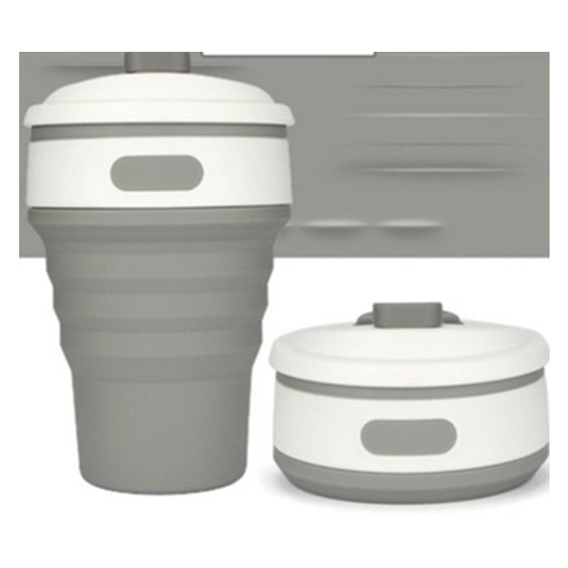 Coffee Mugs Travel Collapsible Silicon Cup Folding Water Cups BPA FREE Food Quality Drink Ware Mug Tea Coffee Cups