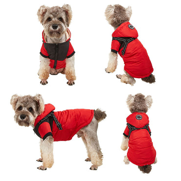 Manteau imperméable et chaud pour animaux de compagnie, vêtements pour chiens, veste en coquille pour animaux de compagnie