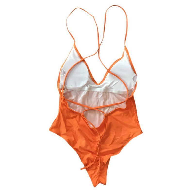 AliExpress Explosion models Bikini Nya Enfärgade Siamesiska Badkläder Kvinnor Sexiga Bikini Flerfärgade Badkläder