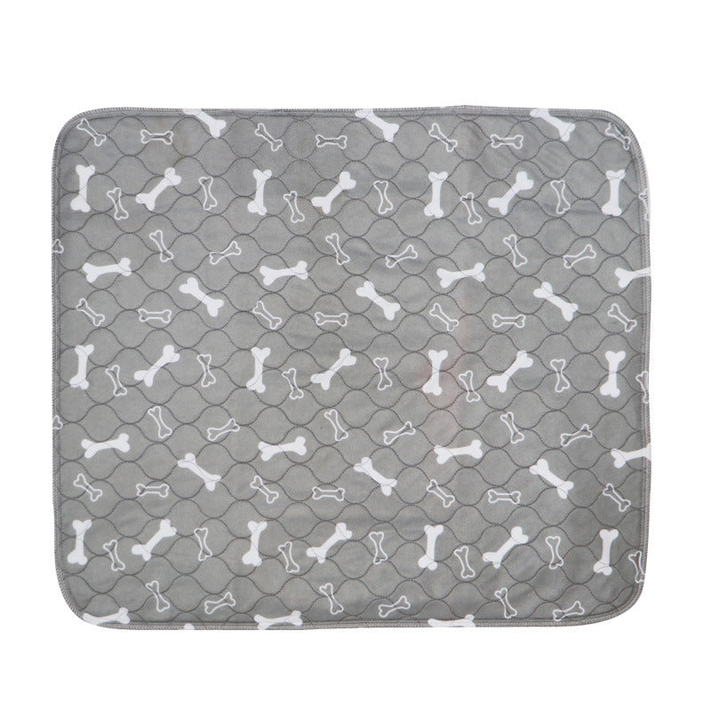 Pet Dog Pee Pads Trelagers vattentät PVC söt Återanvändbar vattenabsorption Pet Dog Training Urin Pad Blöjor Tvättbar Pee Mat
