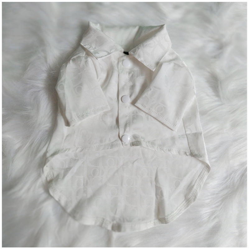 Vêtements de chemise pour chien et chat