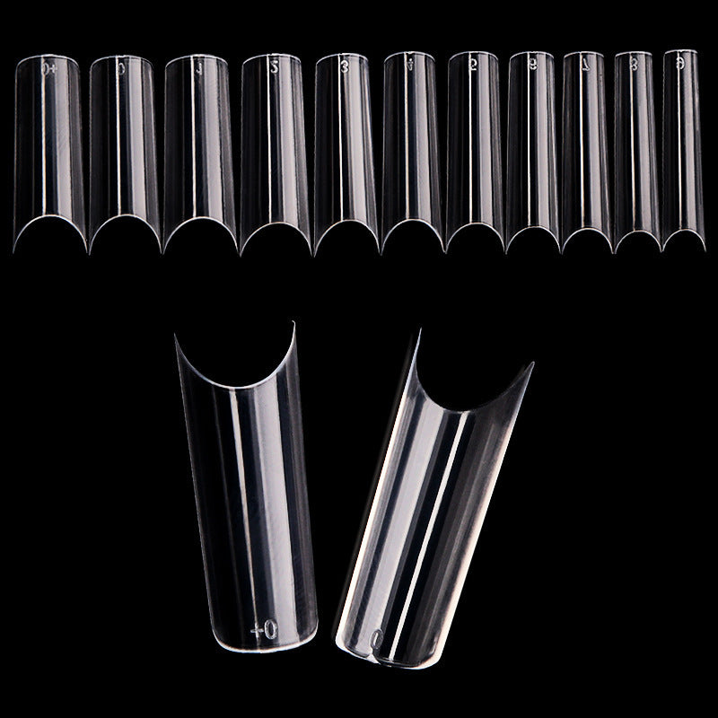 French Long Nail Tips - E47 Zhejiang 160G | 50 Pieces Each Size Professional