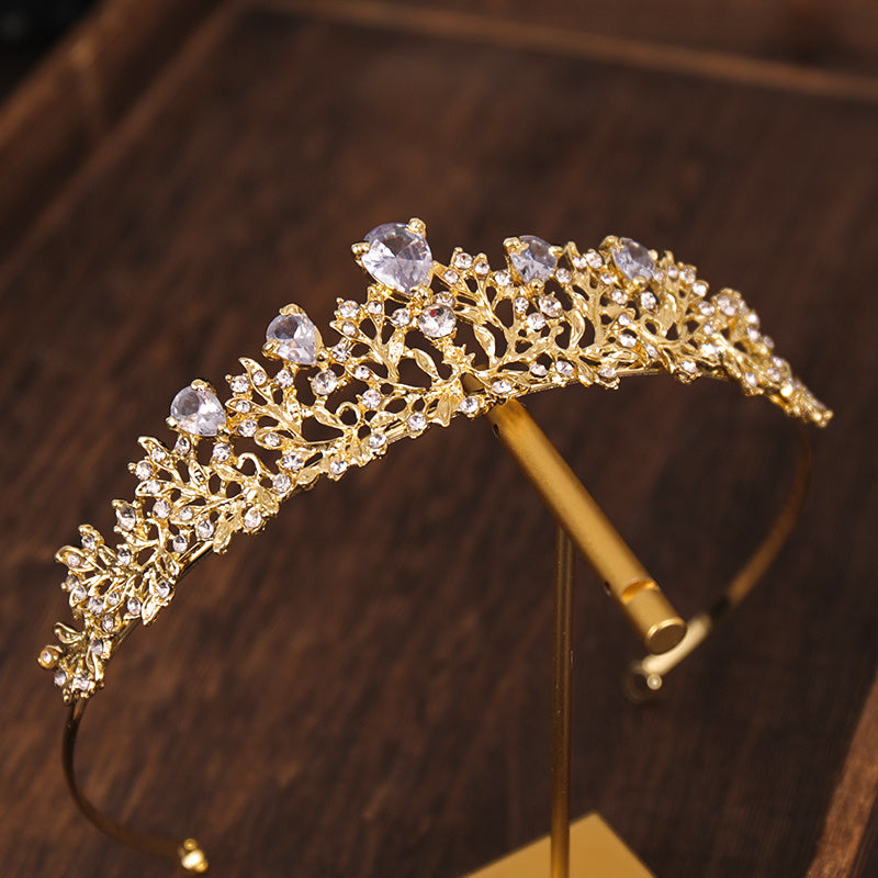 Fashion Wedding Dress Crown Hair Accessories - Optimerad