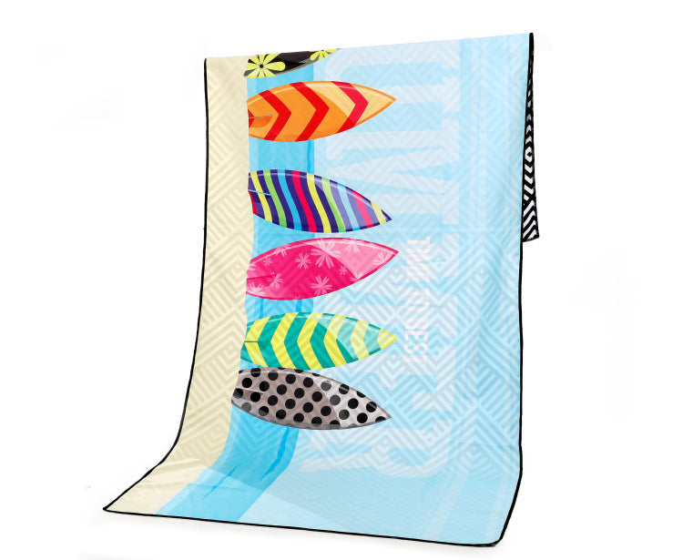 Serviette de plage de serviette de sport de plein air de voyage