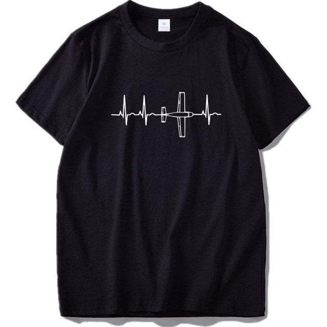 T-shirts Chemise Slim pour Hommes Solide de Dessin animé