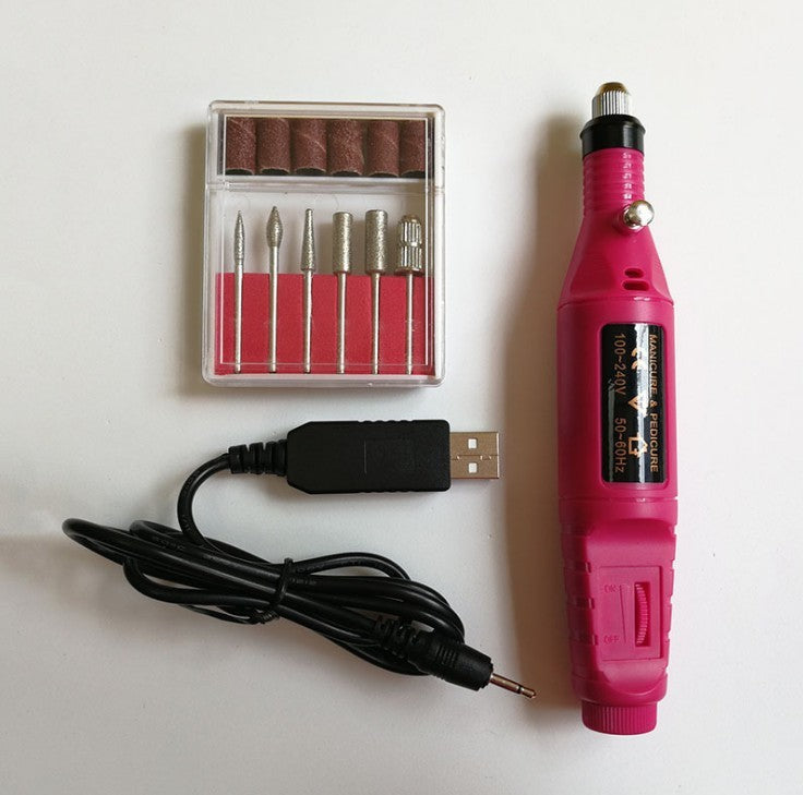 Electric Nail Drill Pen Professional Tool - 13.8x2.8cm | 3000-20000 RPM Variable Speed