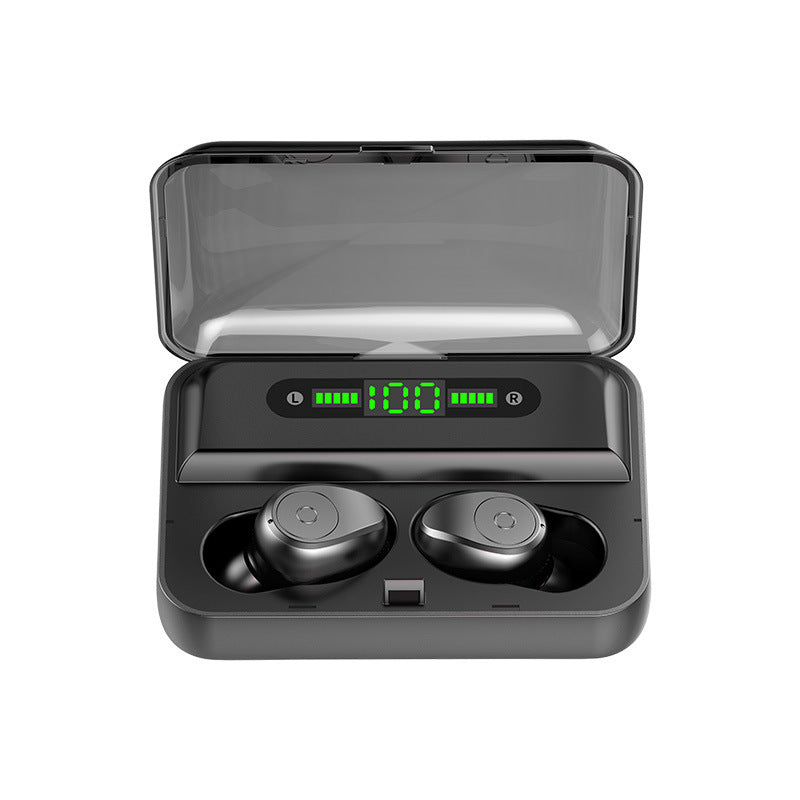 Multifunktions Bluetooth-headset Binaural Movement Power Bank Telefonsupport