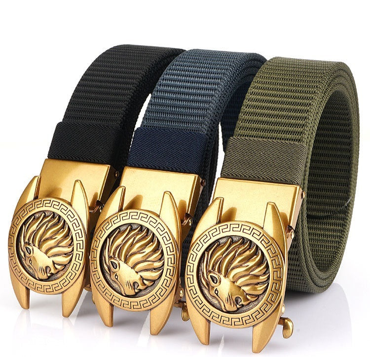 Automatic Buckle Outdoor Casual Breathable Belt - Adventure Ready