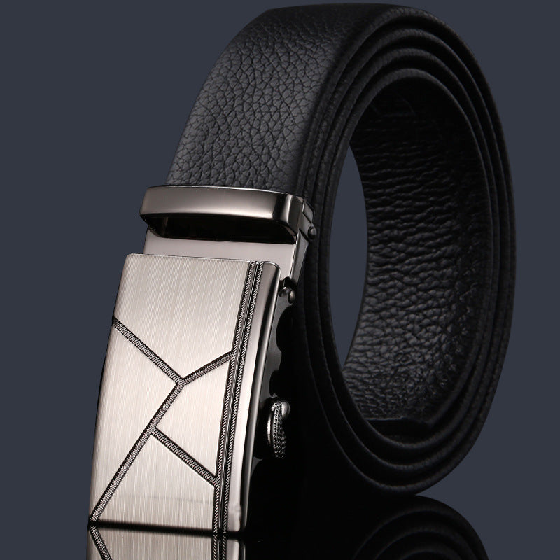 Men's Automatic Buckle Belt - Ultimate Convenience