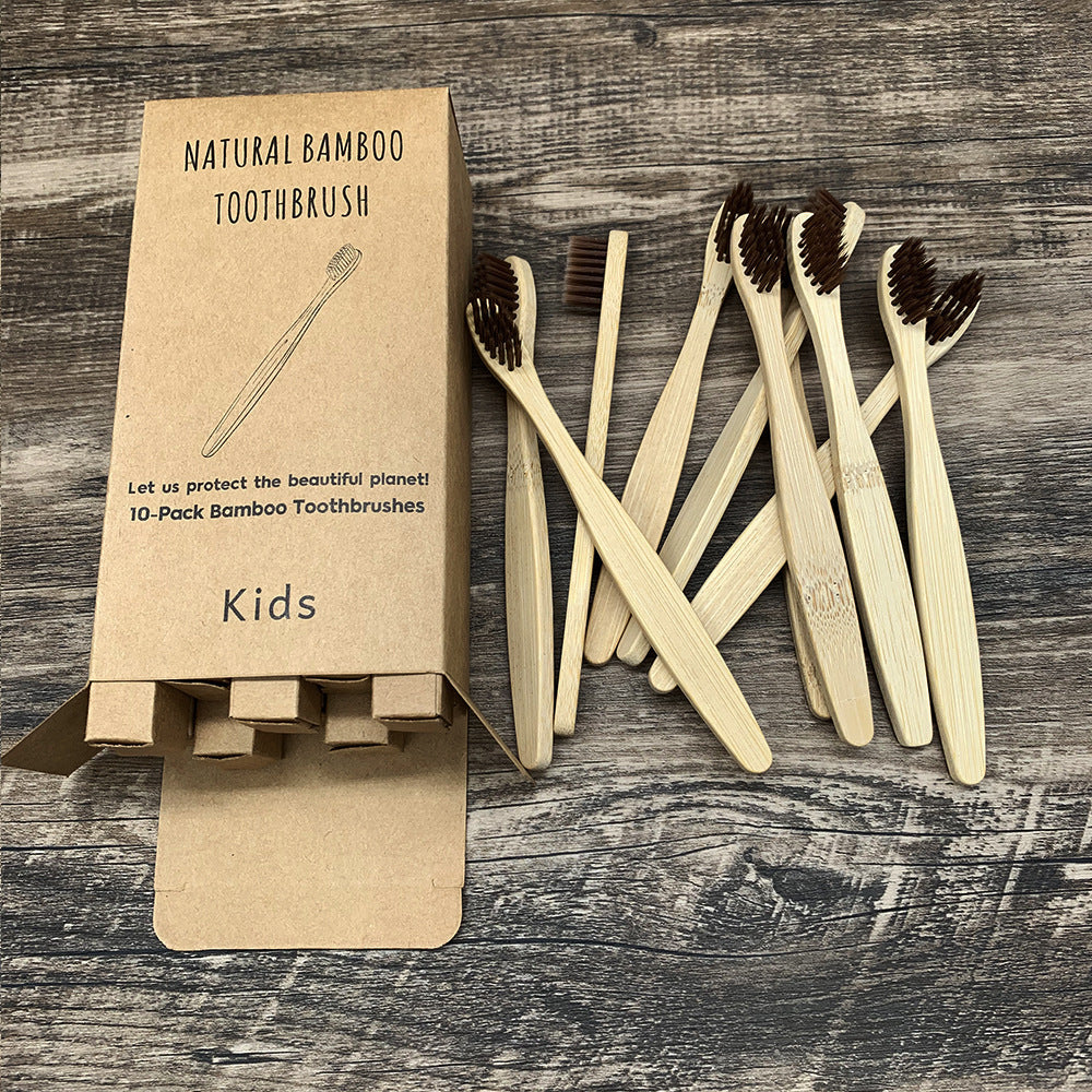 Eco Friendly Bamboo Soft Fiber Toothbrushes