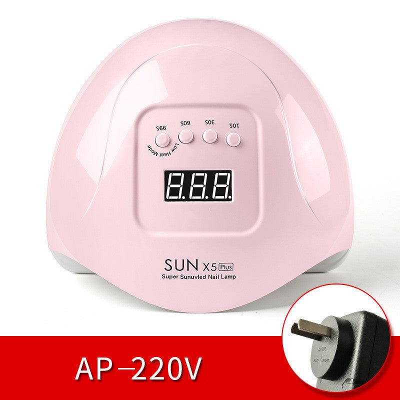 Smart Nail Phototherapy Lamp - 80W/150W Professional | 22x21.5x10cm UV/LED Curing