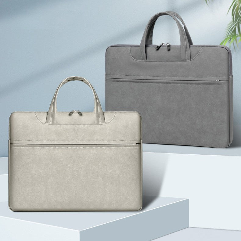 Laptopfodral Surfplatta med en axelrem i PU-läder