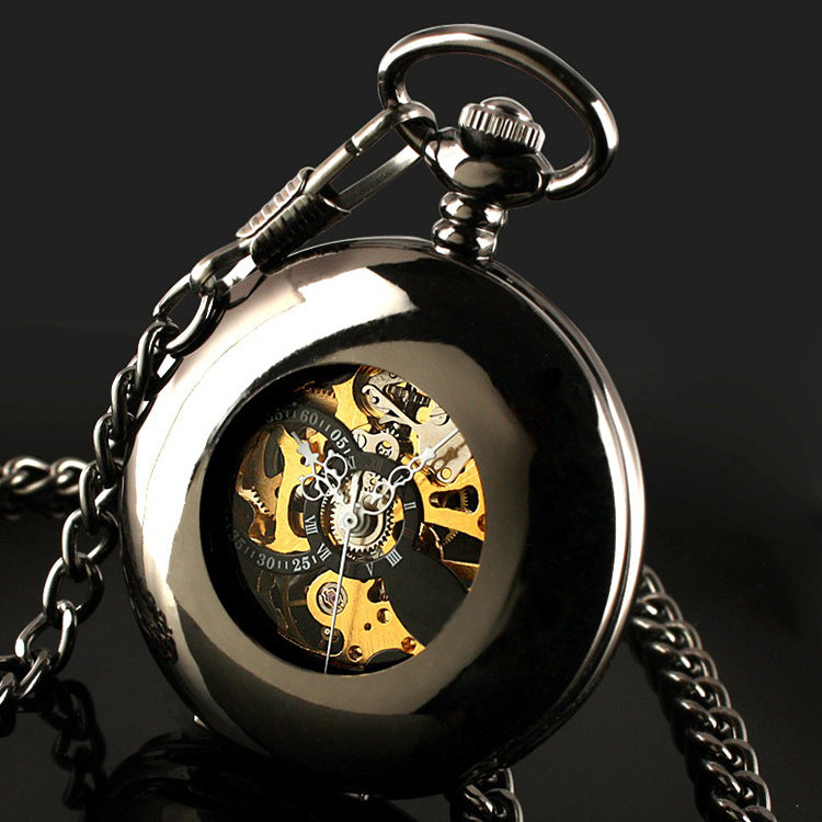 Vintage Mechanical Pocket Watch - Timeless Elegant Historical Sophisticated Nostalgic Classic Engineering Marvel