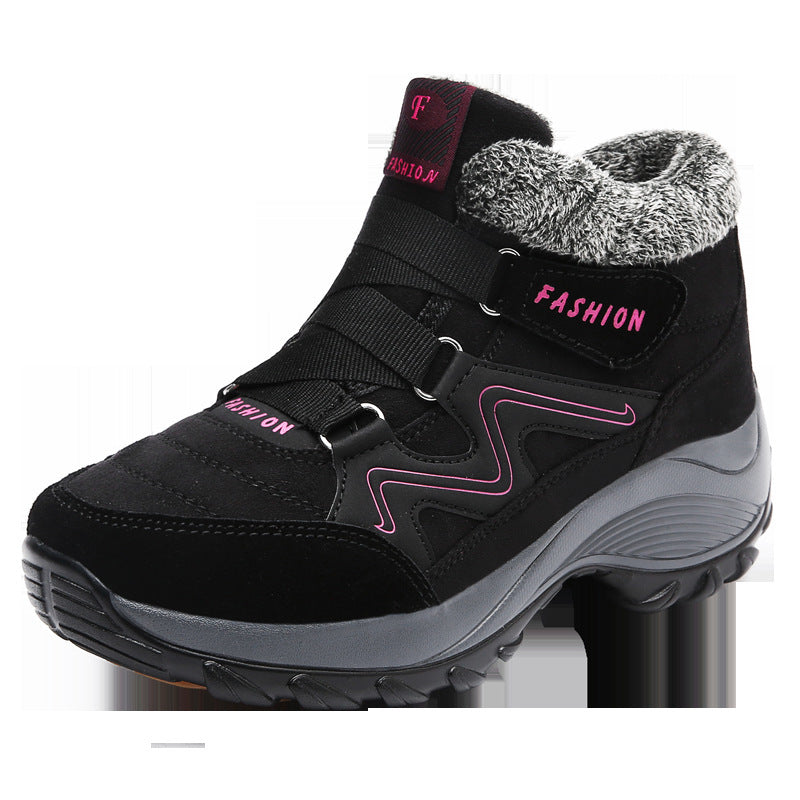 Women's Hiking Shoes - Real Leather, Non-Slip, Waterproof - Outdoor Gear