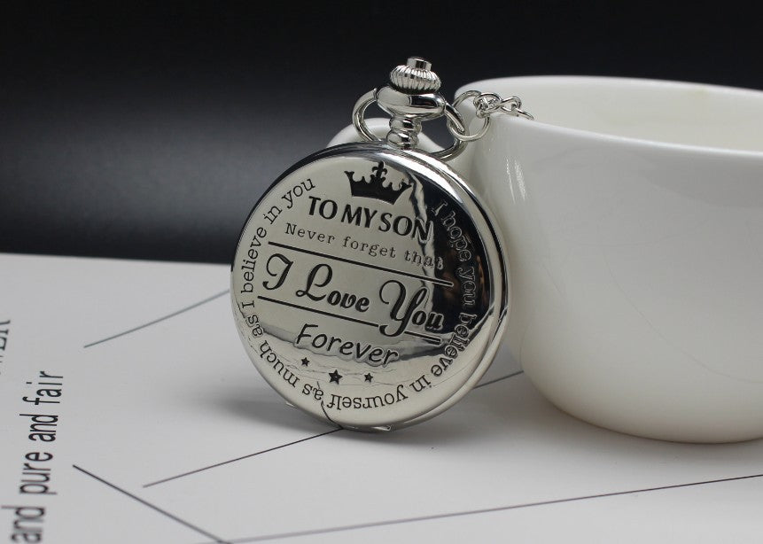 TILL MIN SON LOVE FOREVER Quartz fickur