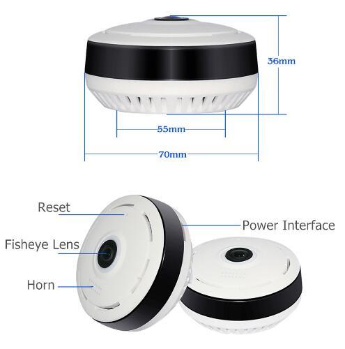 Cobell 960P Wifi IP Camera Home Security Wireless 360 Degree Panoramic CCTV Camera Night Vision Fisheye Lens VR Cameras