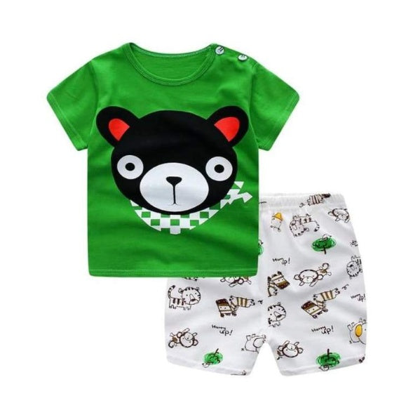 Summer Children's Clothing - Short-Sleeved Suit