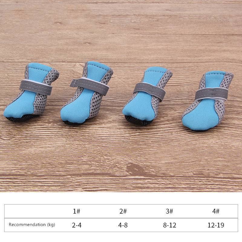 Chaussures pour animaux de compagnie, chaussures à semelles souples pour chiens