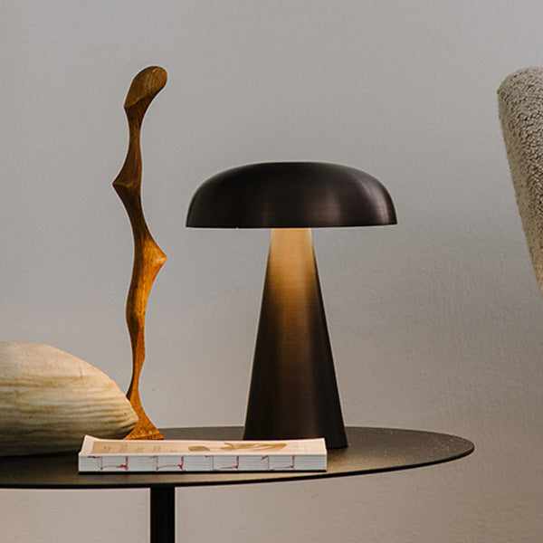 Lampe champignon LED lampes de Table tactile gradation Rechargeable Restaurant hôtel Bar chevet décor Dimmable chambre bureau veilleuses