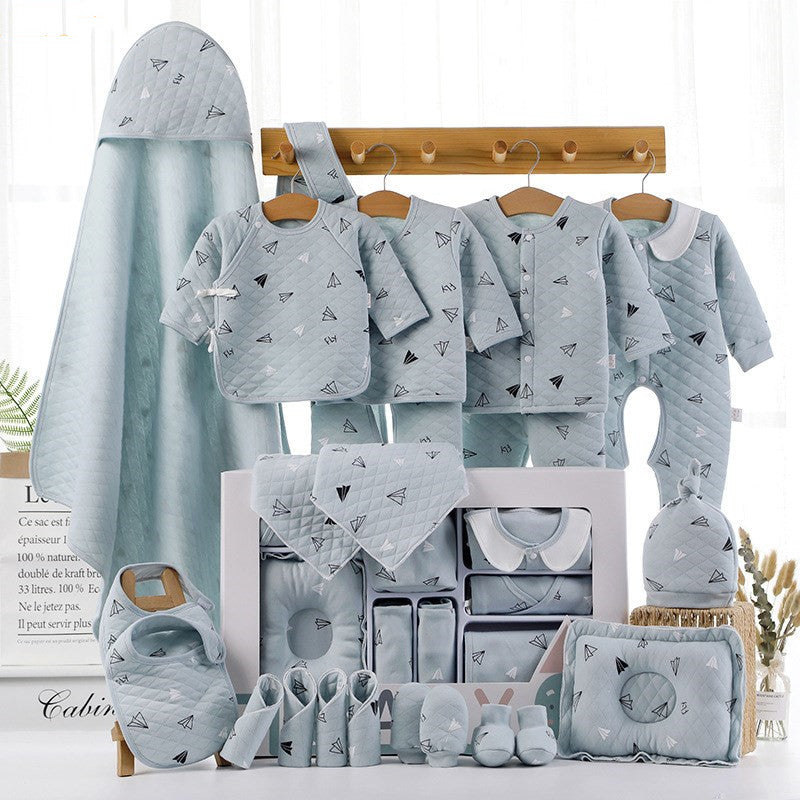 Cotton Winter Newborn Baby Gift Box - Complete Newborn Supplies