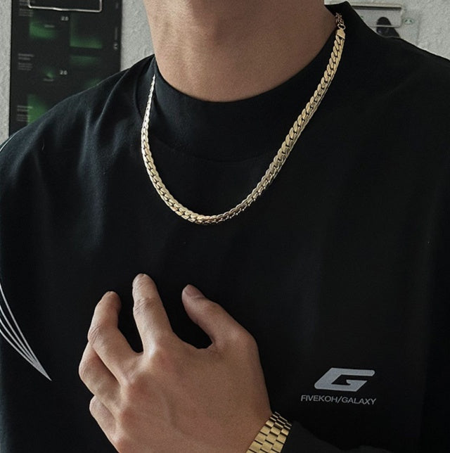 Collier cubain en relief pour hommes
