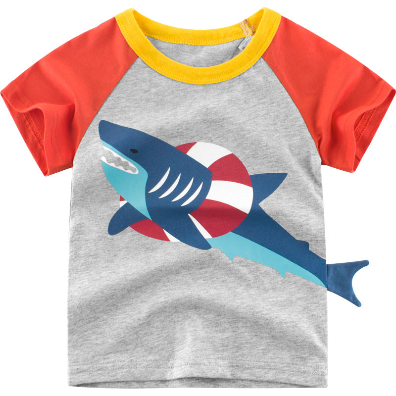 Pojkar kortärmad T-shirt för barn