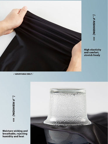 Anti-embarrassment Boxers Swimsuit Plus Size Hot Spring Swimming Trunks