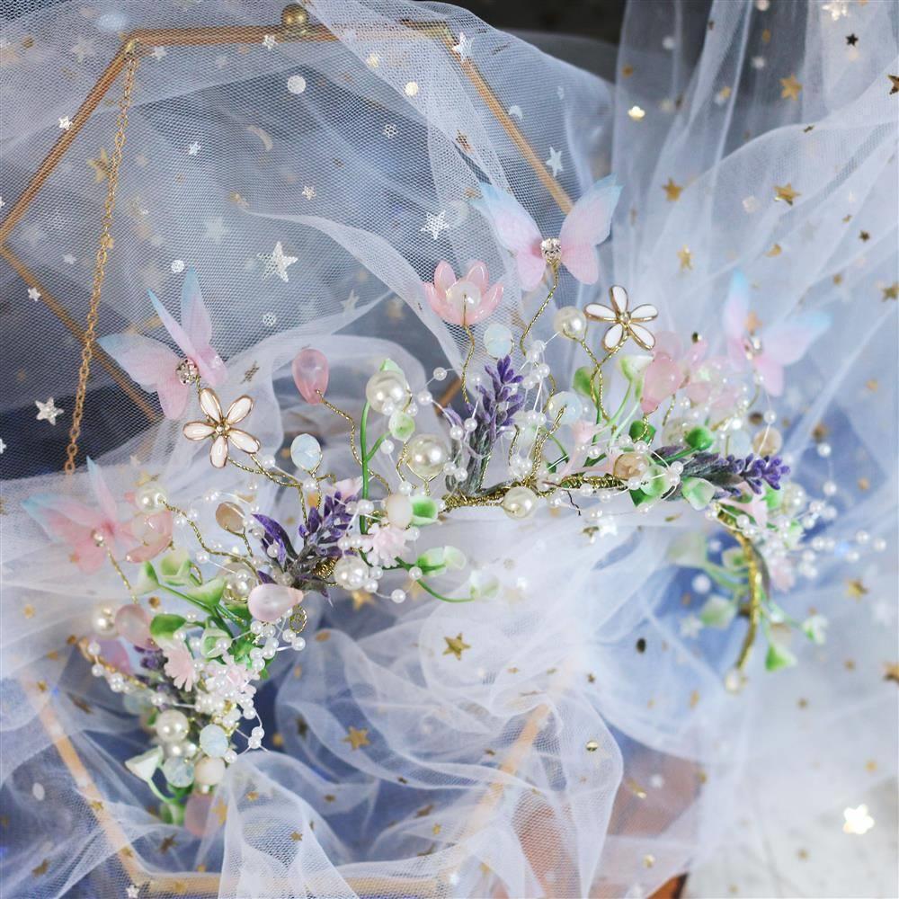 Performance Butterfly Garland Huvudbonad Super Fairy MSN Series Barngirland
