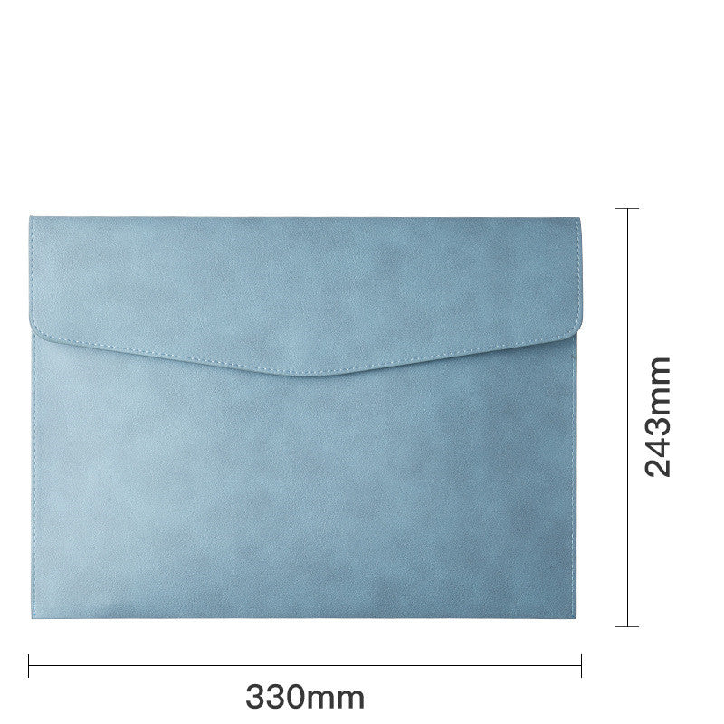 Sac de classement en cuir de bureau A4