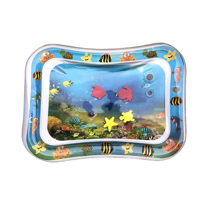 Tapis d'eau gonflable pour bébé, tapis d'eau de plage d'été pour nourrissons, coussin d'eau pour nourrissons, tout-petits, activités d'été, jouets, oreillers pour bébé