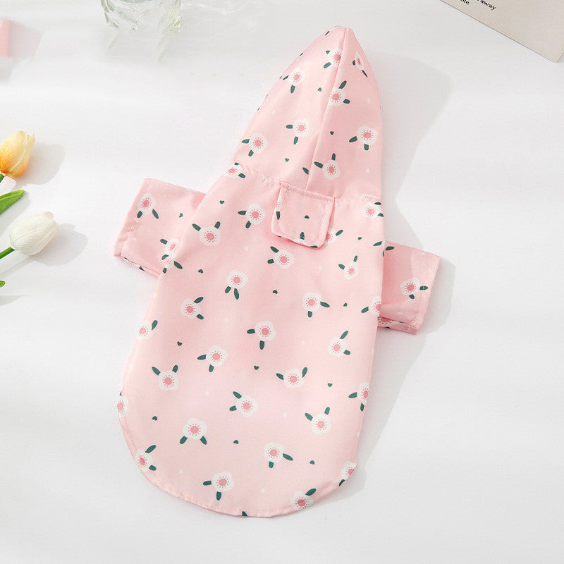 Vêtements imperméables pour animaux de compagnie à la mode