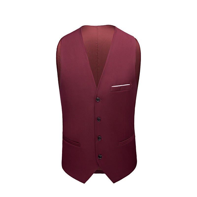 Hommes kostymer 3Pcs Formell Casual Slim hög kvalitet snygg Ensembles