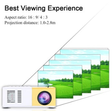 Holiday Entertainment Portable Projector