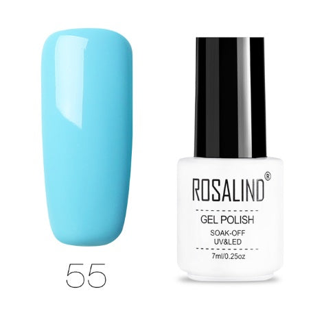 ROSALIND Pure Colors Gel Polish Collection - 7ML | 58 Colors + Base/Top UV/LED