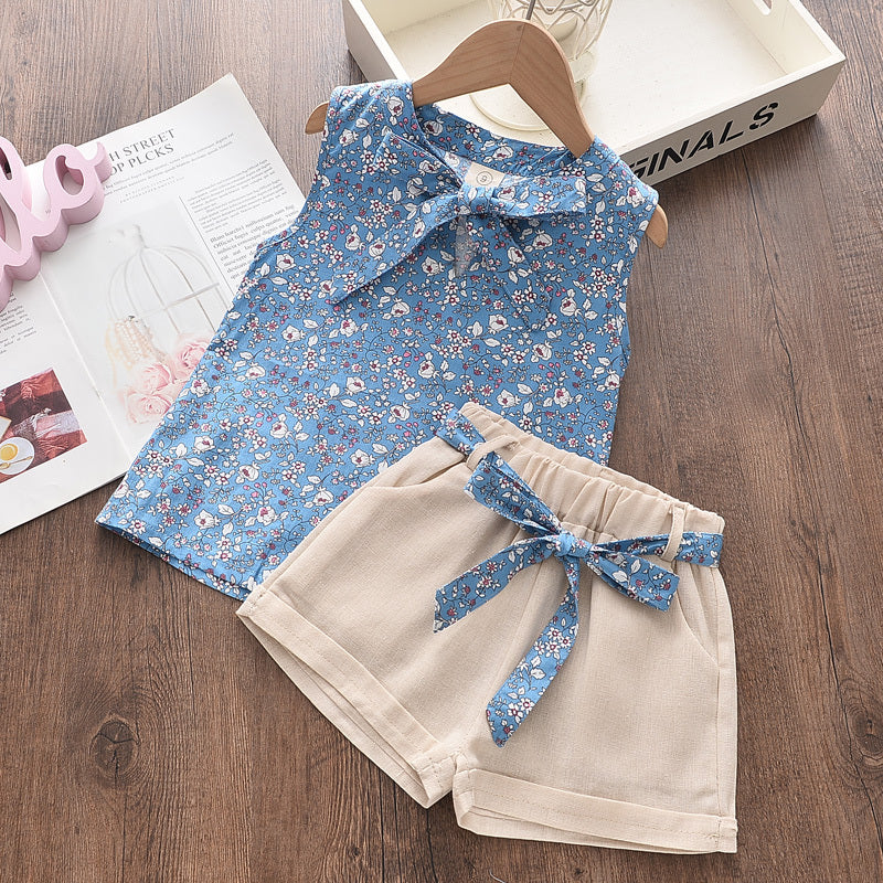 Chiffon Sling Two-piece Suit - Cool Girl Styling