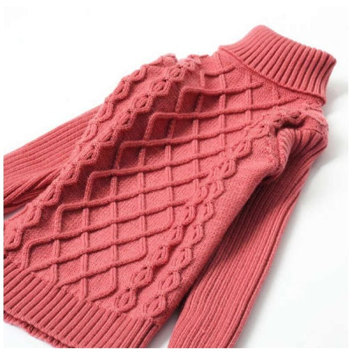 Girls Plus Velvet Tjock Double Layer Sweater