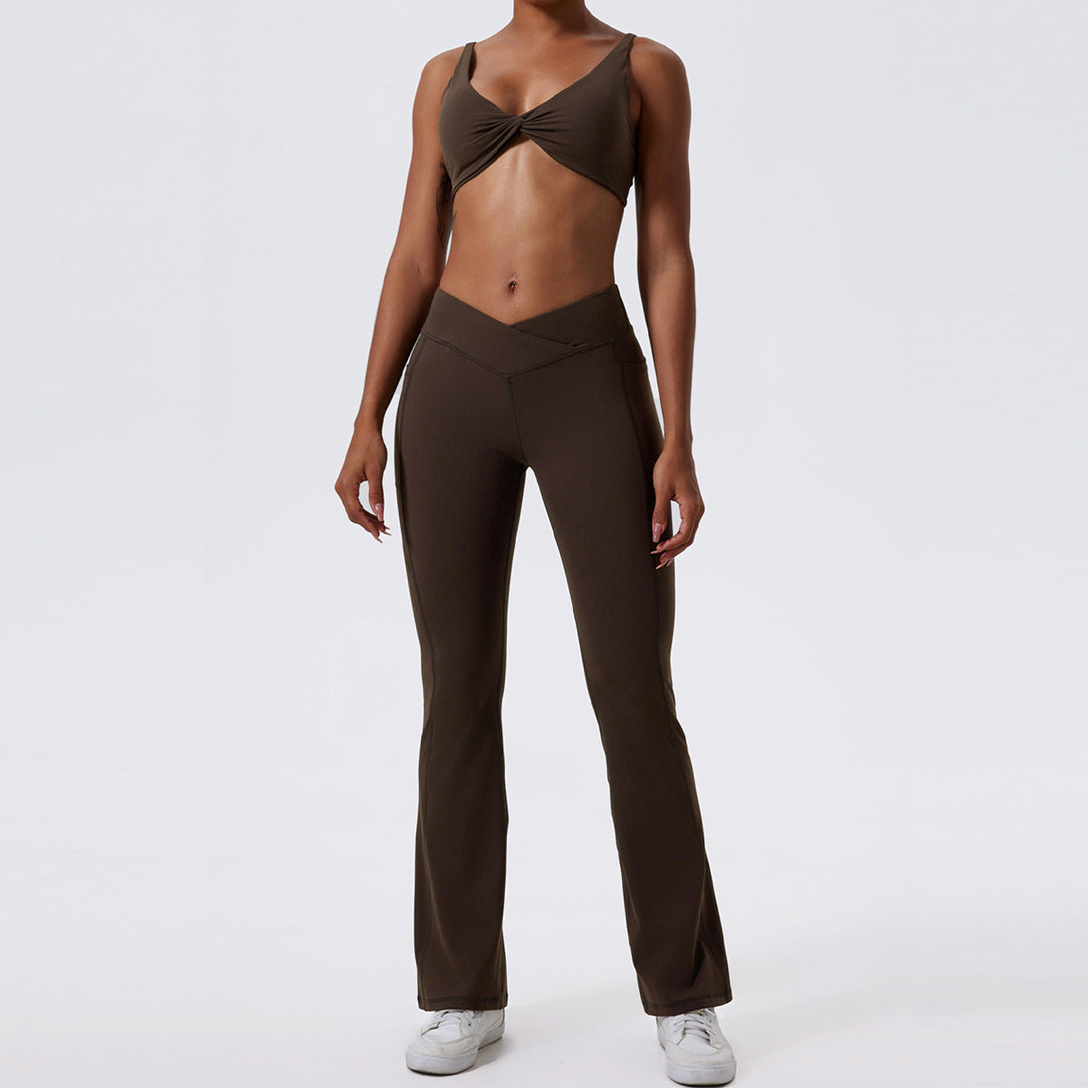 Outdoor Sports Workout Clothes Yoga Suit