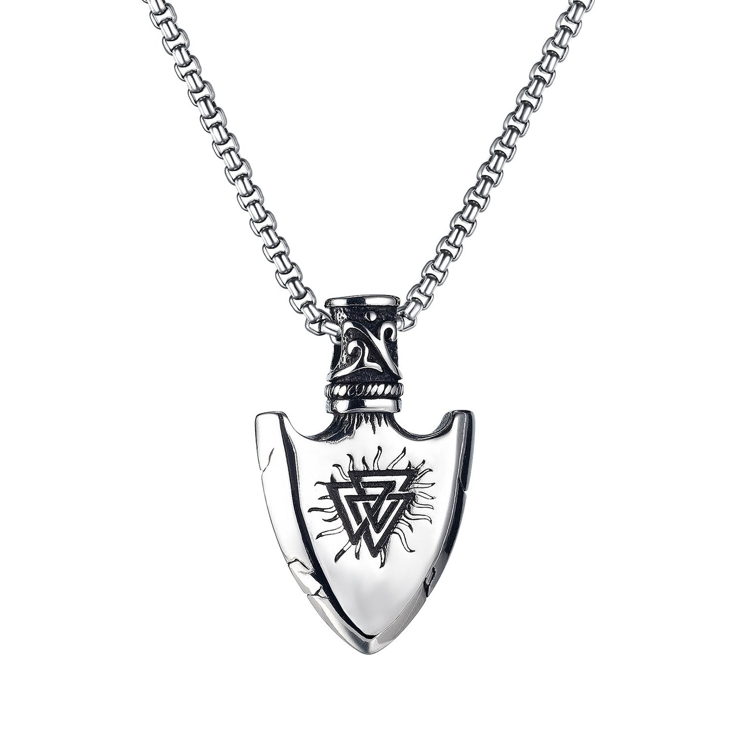 Personality Titanium Steel Hip Hop Necklace Men