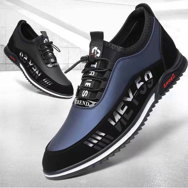 Letter Print Sneakers Herr No Tie Outdoor Running Sport Skor