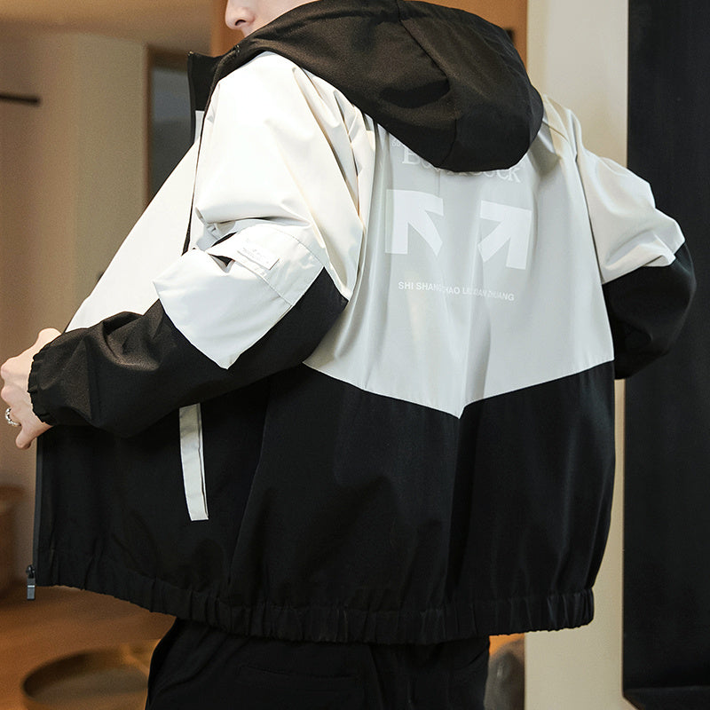 Casual Jacka Herr Baseball Uniform Trendiga toppkläder