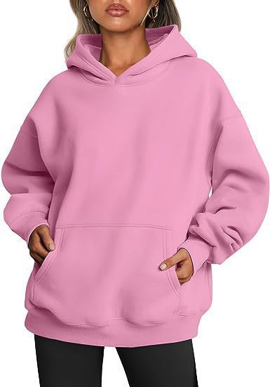 Women's Hoodies With Pockets - Fashion Solid Sweatshirt - Oversized Hooded Sweater - Womens Clothing