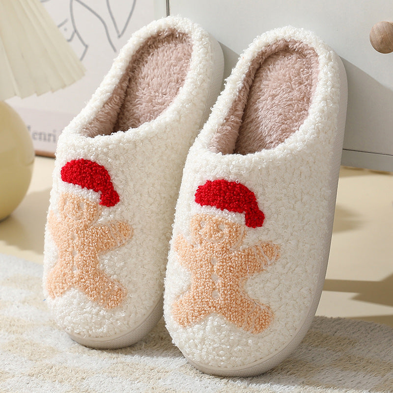 Christmas Santa Claus Slippers - Holiday Character Shoes - Festive Collection