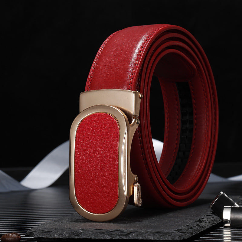 Men's Artificial Leather Comfort Click Belt - Flexible Innovation