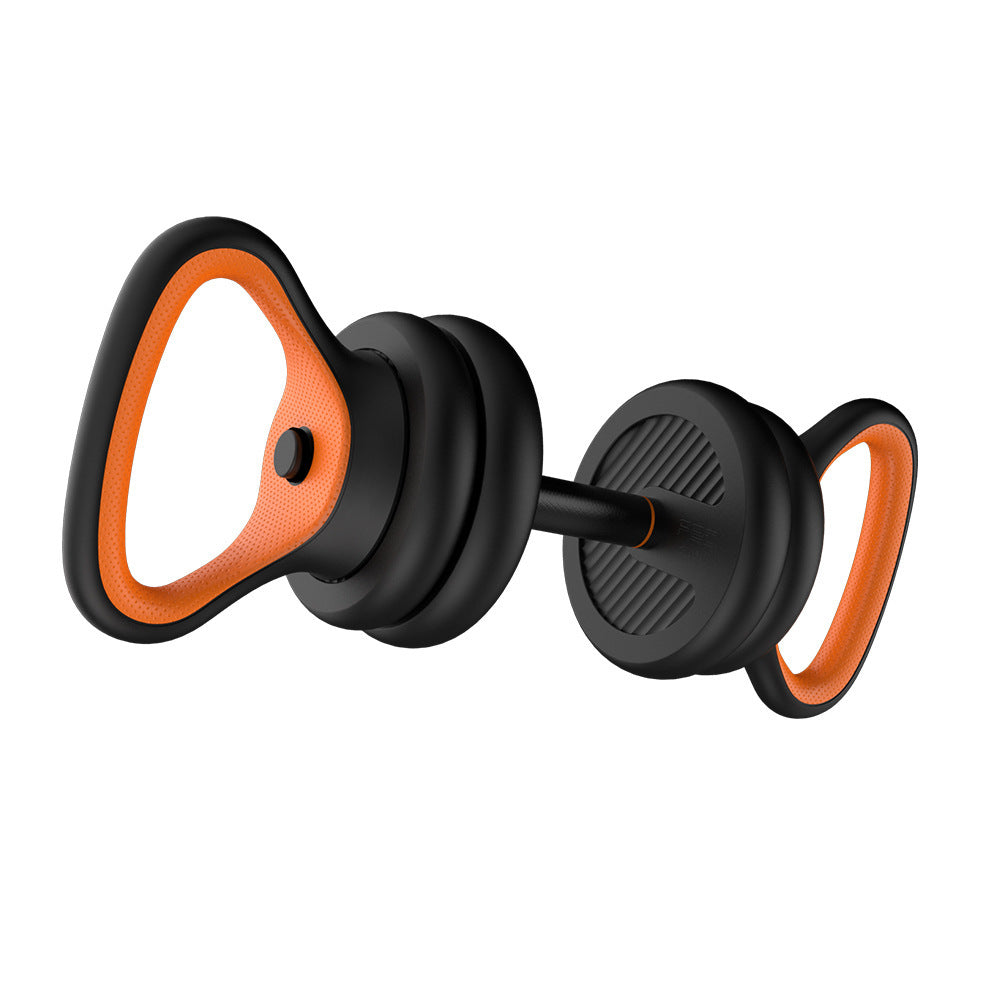 Professional 6-in-1 Iron Dumbbells Kettlebells Barbells - Multifunctional Combination System (10kg-40kg)